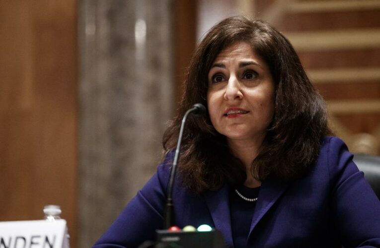 Biden’s pick to lead the Office of Management and Budget is in deep peril after a string of Republicans signaled they couldn’t support her