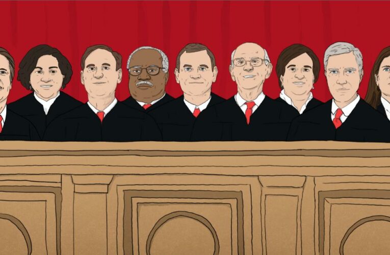 Hear Supreme Court justices argue controversial voting law