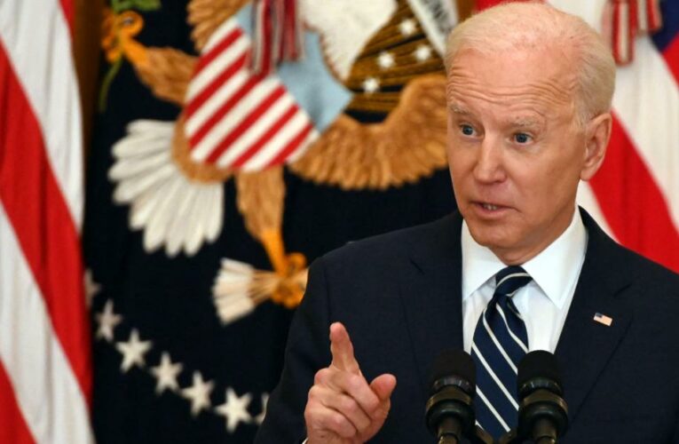 ‘Un-American, sick’: Biden slams state GOP’s voting rights laws