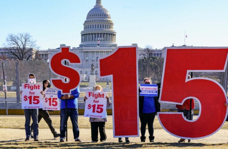 Minimum wage hike all but dead in big COVID relief bill