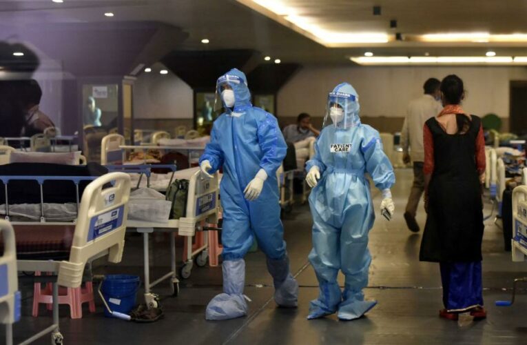 India reported the highest daily increase in cases worldwide since the pandemic began