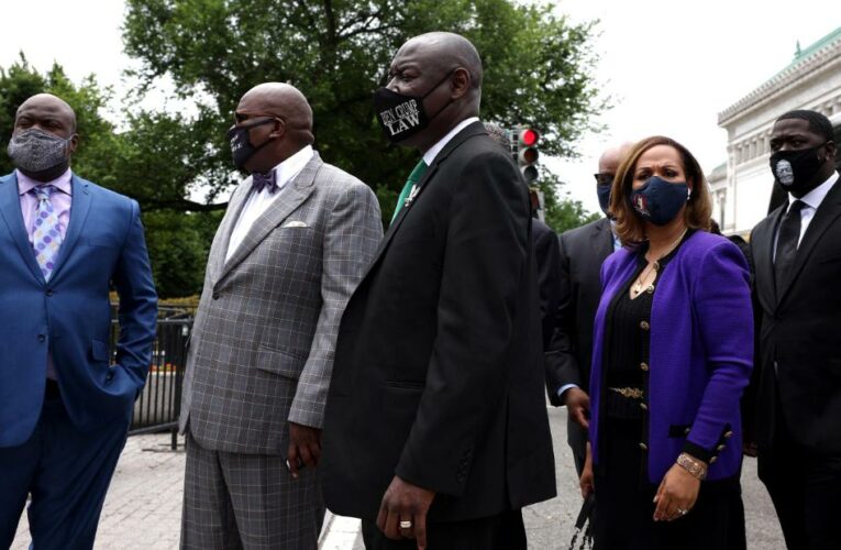 Biden and Harris host George Floyd’s family at White House a year after his death