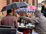 Britain’s washout bank holiday will see temperatures plunge to 10C and showers sweep the country