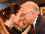 Jacinda Ardern welcomes Scott Morrison and his wife to New Zealand with Maori tradition