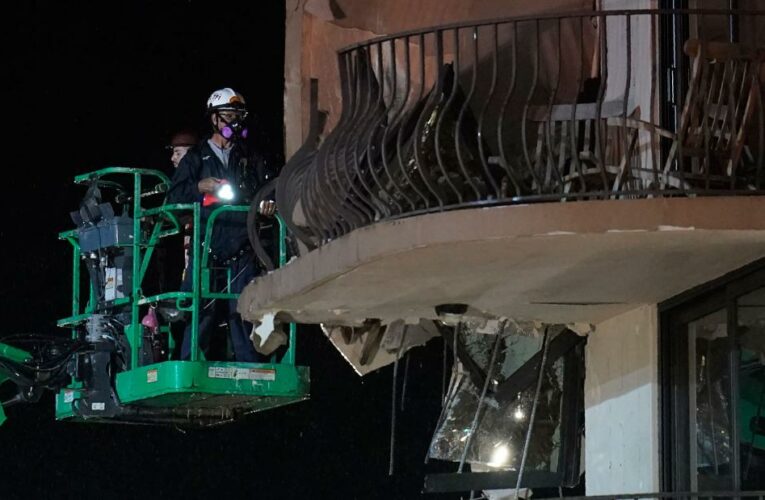‘We’re not giving up’: Officials try to remain hopeful as more than 100 remain unaccounted for after collapse