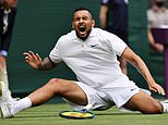 Wimbledon tennis stars blast slippery grass during wettest championship in a decade