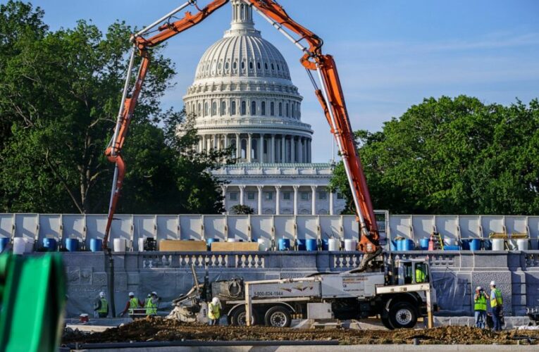 Infrastructure spending promises boost for construction cos.