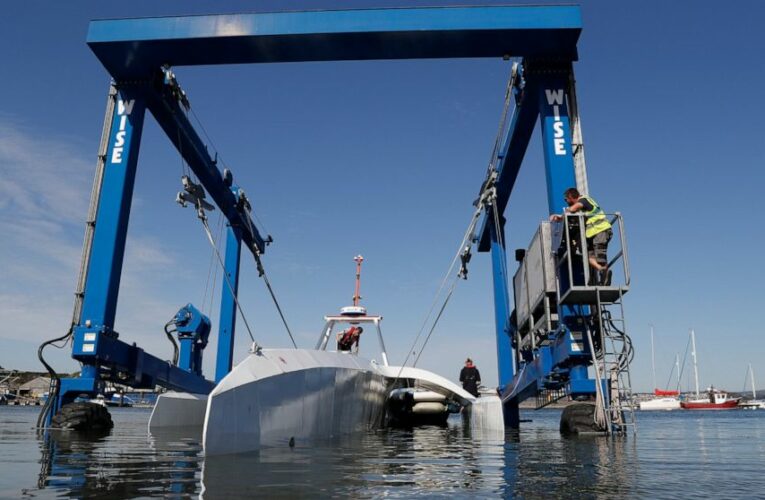 Robotic ship sets off to retrace the Mayflower’s journey