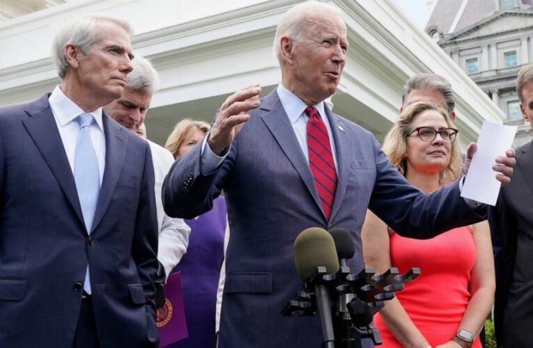 ‘We have a deal’: Pared-down, still huge infrastructure bill