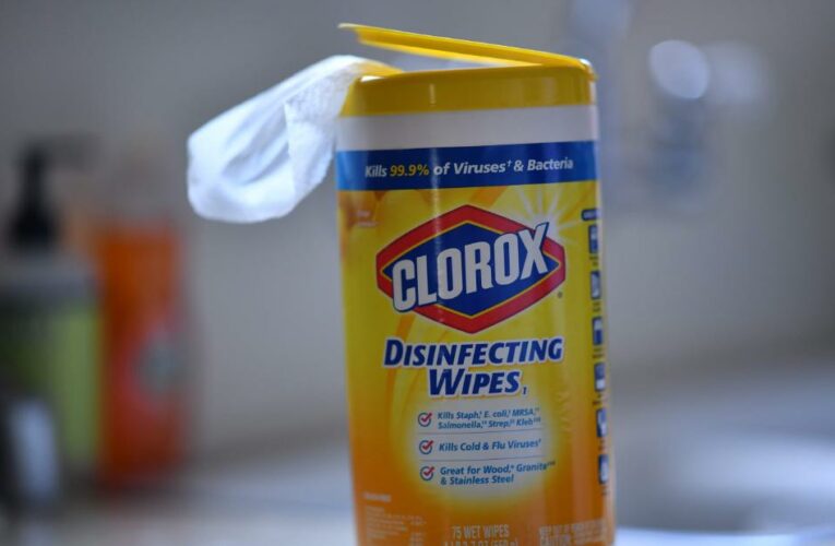Clorox stock is getting wiped out