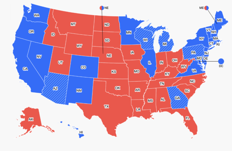 Analysis: 2 maps show partisanship poisoning the Covid fight