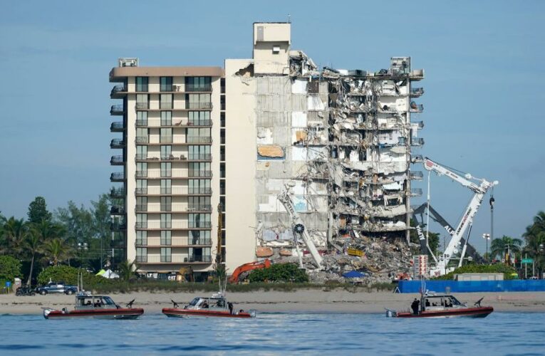 Officials say the demolition could happen as early as tomorrow ahead of Tropical Storm Elsa