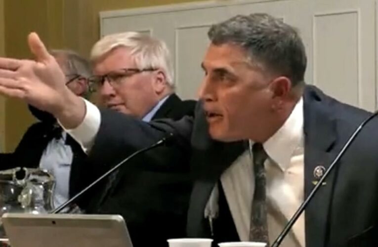 See GOP lawmaker’s reaction when he’s confronted over insurrection remarks