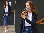 Kate Middleton at Wimbledon: Duchess of Cambridge arrives on day five