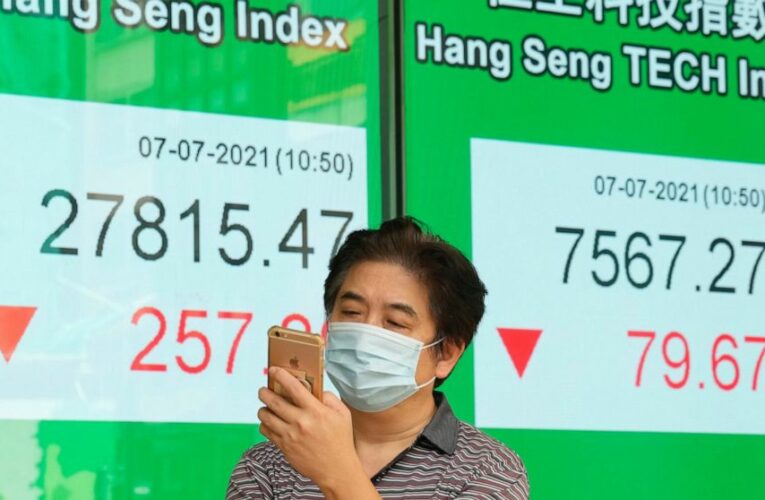 Global stocks mixed after Wall St falls on weaker US data