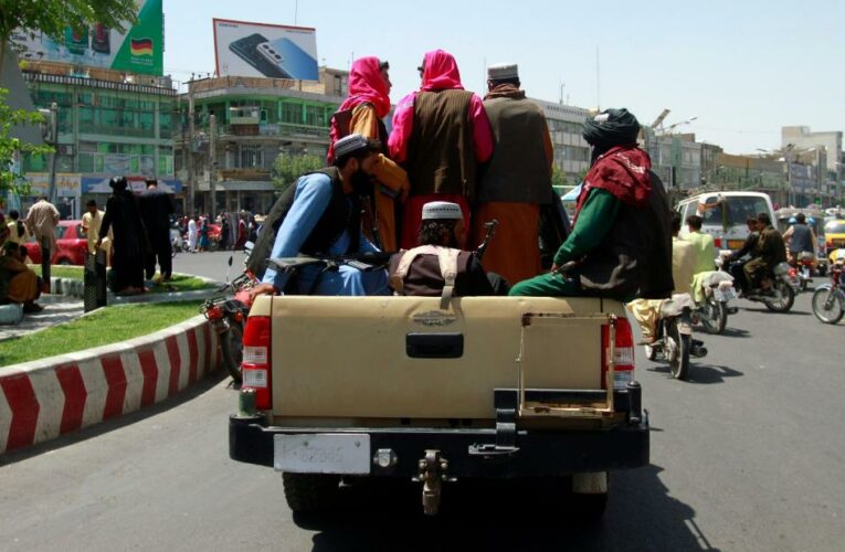Women have been told to wear burqas in some Afghan cities captured by the Taliban