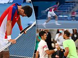Rafael Nadal tells Novak Djokovic off for hurling his racket into the stands in Olympic bronze match