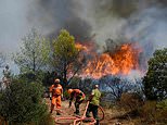 Thousands of holidaymakers and locals evacuated as ‘huge’ wildfire rages around St Tropez