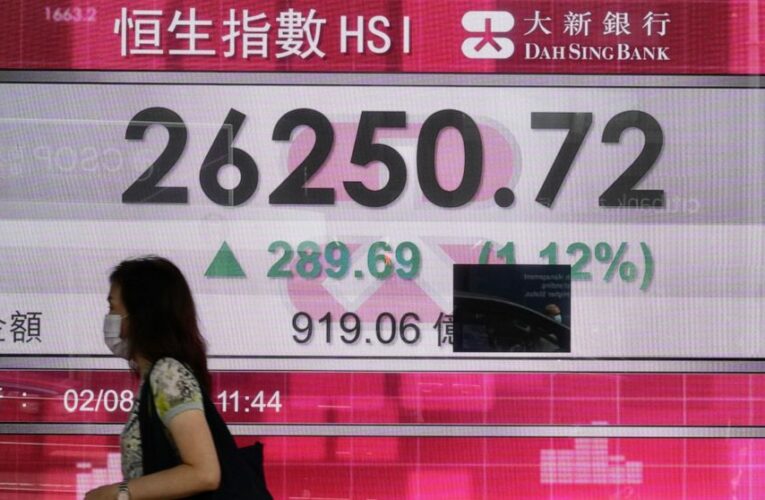 Global stocks rise even as China’s manufacturing slows