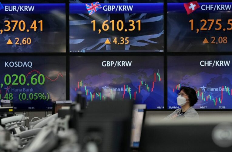 Stocks mostly lower as commodity prices fall; Macy’s climbs