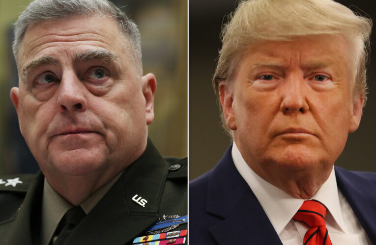 New book reveals call between Milley and Pelosi about Trump