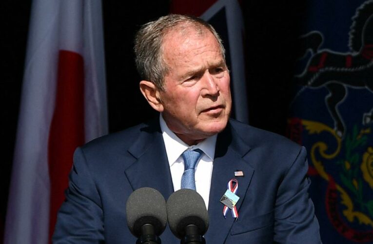 Bush alludes to the Capitol rioters when condemning violent extremists behind 9/11 attacks