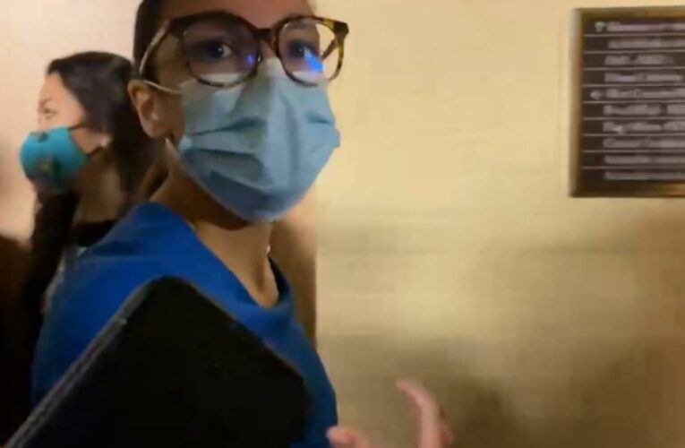 AOC and Bernie Sanders weigh in on infrastructure bill