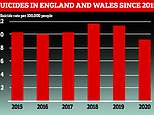 England’s first Covid lockdown DIDN’T trigger a spike in suicides, official data shows
