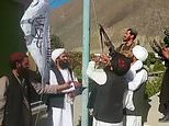 Taliban raises its flag outside rebel-held Panjshir ‘HQ’ and claims total control of Afghanistan