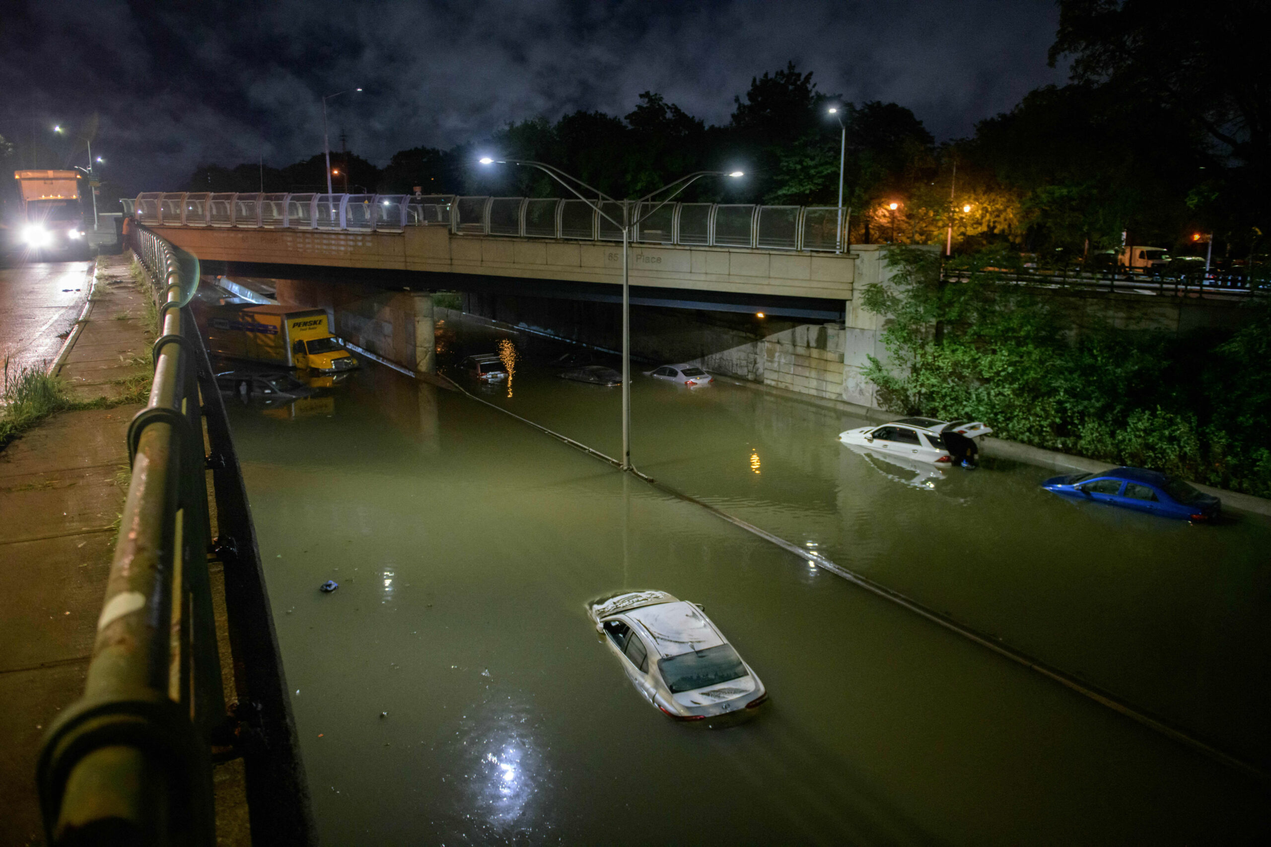 The storm brought record levels of rain to the region, forcing New York City to issue its first-ever flash flood emergency