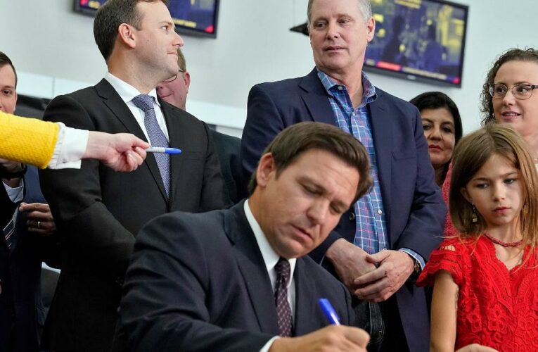 Florida Gov. DeSantis signs legislation against Covid-19 mandates