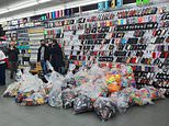 Authorities find ‘astonishing’ haul of knock-off goods in pre-Christmas raids on Oxford Street