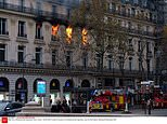 Huge blaze rips through buildings near the opera house Palais Garnier in the centre of Paris 