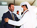David Beckham visits Qatar after signing £10m deal to represent bloody regime for World Cup 2022
