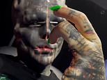 Tattooed man who wants become a ‘black alien’ has two FINGERS cut off to turn his hand into a CLAW