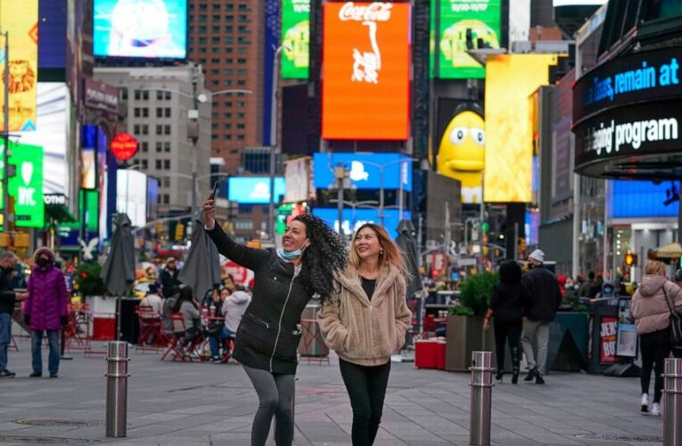 With lights back on, Times Square hopes to regain its luster
