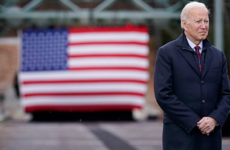 Biden pushes electric vehicle chargers as energy costs spike