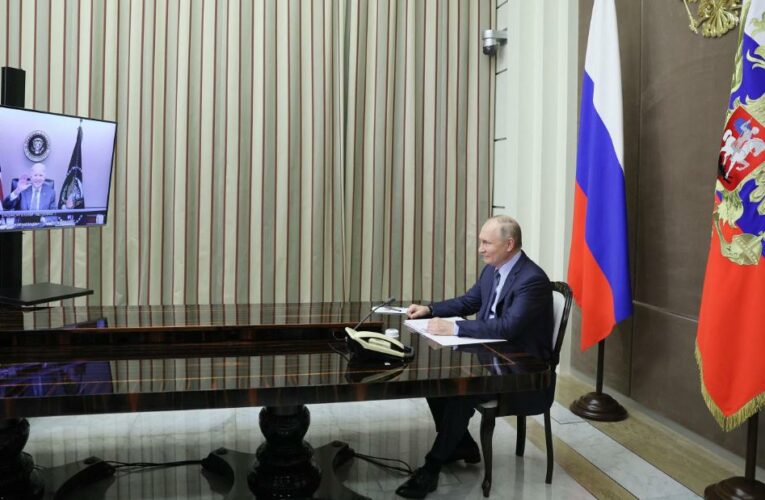 Biden confronts Putin as tensions escalate over Ukraine