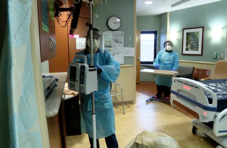 Nurse Katie Sefton never thought Covid-19 could get this bad — and certainly not this late in the pandemic