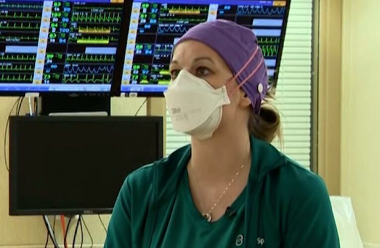‘I just cry’: Nurse describes working in Covid-19 unit