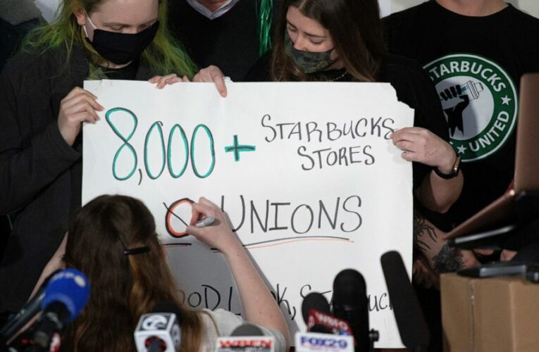 Union objects to results of two Starbucks unionization votes
