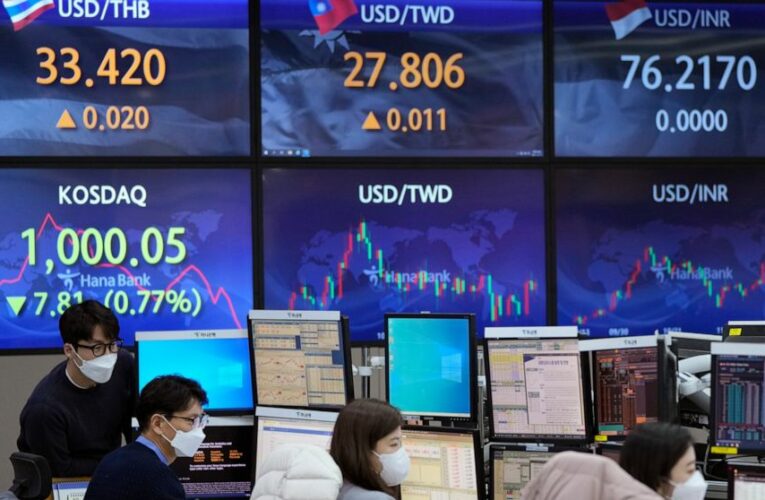 Major technology stocks lead another decline on Wall Street