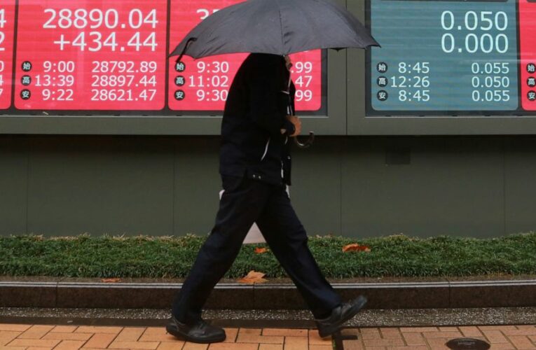 Stocks wobble near breakeven in early trading on Wall Street