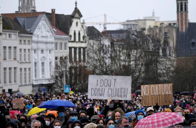 ‘No culture, no future’: Belgian artists decry virus rules