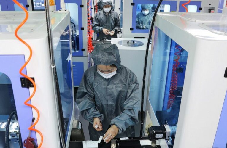 Chinese factory activity edges higher in December