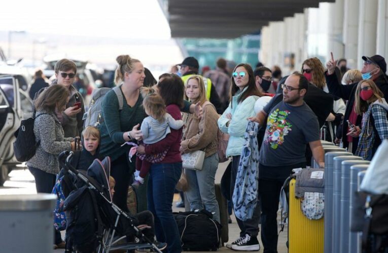 Flight cancellations continue due to bad weather, sick crews