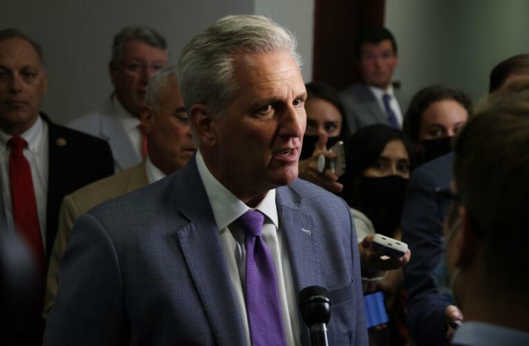 The panel asked the House minority leader to voluntarily provide information, including details about his communications with former President Trump