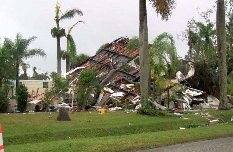 Video shows extensive damage from Florida tornadoes
