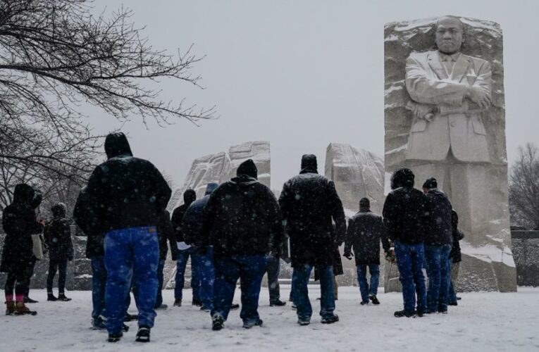 The massive winter storm has knocked out power to more than 130,000 customers across the Southeast