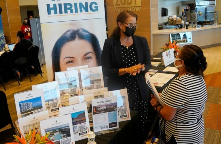 US unemployment sinks to 3.9% as many more people find jobs